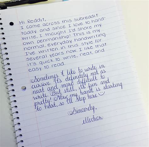 30 Perfect Handwriting Examples For Inspiration Layerbag