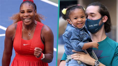 Tennis superstar serena williams says her daughter, alexis olympia ohanian jr., is really active, but she tries to keep herself from hovering too much. Serena Williams & Daughter Olympia's Sweet Moment At U.S. Open Goes Viral | Access