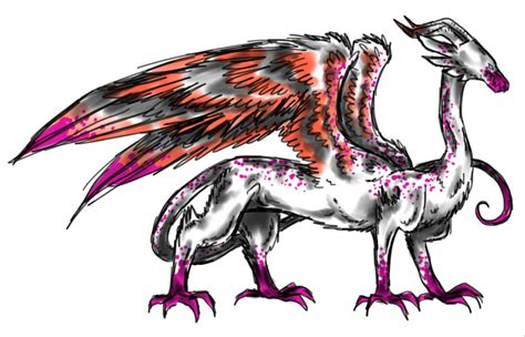 Feathered Dragon Adopt 1 By Quickdraw 0 On Deviantart