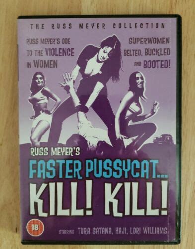 faster pussycat kill kill dvd cult russ meyer collection region 0 rare ebay