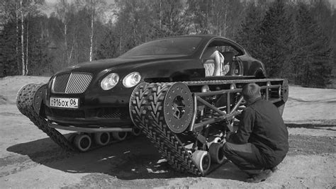 Russian Enthusiasts Make Bentley Worlds Fastest Tank