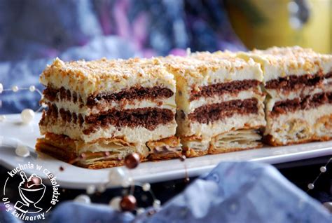 Ciasto Z Wafelkami Bez Pieczenia - kuchnia w czekoladzie: Ekspresowe ciasto bez pieczenia