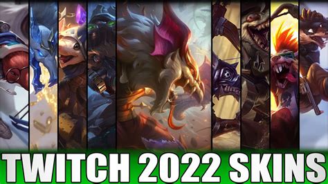 All Twitch Skins 2022 Including Dragonslayer Twitch Youtube