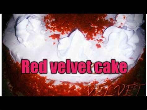 This is my favorite red velvet cake recipe! RED VELVET CAKE ICING. easy method - YouTube