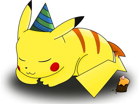 Happy Birthday Pikachu By Stocky Parker Dog On Deviantart