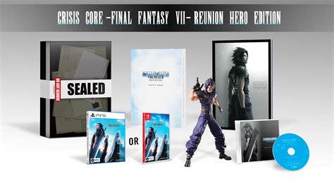 Crisis Core Final Fantasy Vii Reunion Collectors Edition English