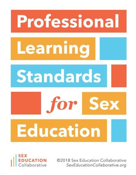 Professional Learning Standards Puberty Curriculum