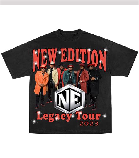 New Edition Legacy Tour 2023 Design Png Vector T Shirts Etsy