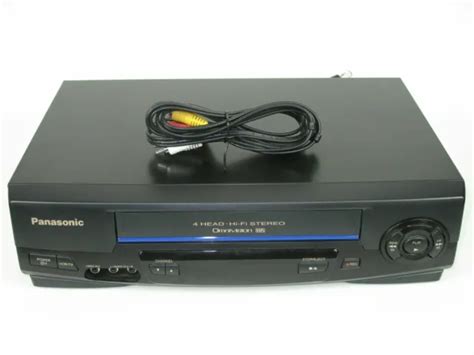 PANASONIC OMNIVISION MODEL PV V4521 4 Head VCR VHS Player With A V