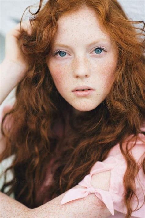 Freckles Fascination Red Hair Woman Redheads Beautiful Red Hair