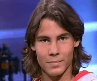 From a very young age, he was passionate about sport, and played football and tennis. The Look, Rafa Nadal, 18 years young. (With images) | Rafael nadal, Rafa nadal, Tennis champion