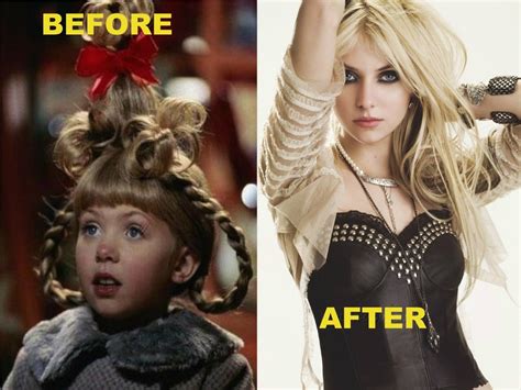 Taylor Momsen Cindy Lou Who Before And After Pics