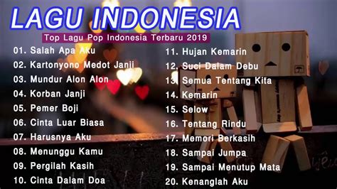 Top Lagu Pop Indonesia Terbaru 2020 Ter Hits Youtube