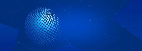 Technology Blue Internet Theme Banner Background Material Blue The
