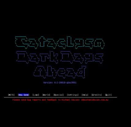 Welcome to my first attempt at making a guide. Cataclysm: Dark Days Ahead Review || A Must Read for all Game Lovers