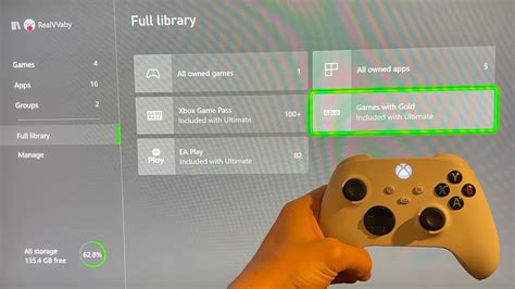 Xbox Series Xs How To Access Xbox Game Pass Ea Play And Xbox Gold
