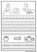 Free printable alphabet handwriting practice sheets. Vic Modern Cursive Handwriting Practice Sheets Letter Aa ...