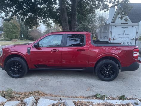 Texas 1st Edition Lariat Rapid Red Mavericktruckclub 2022 Ford