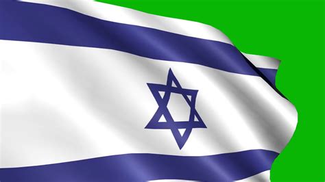 Bezplatné na komerčné použitie uvedenie autora sa nevyžaduje oslobodené od autorských práv. Israel Flag #2 4K Green screen FREE high quality effects ...