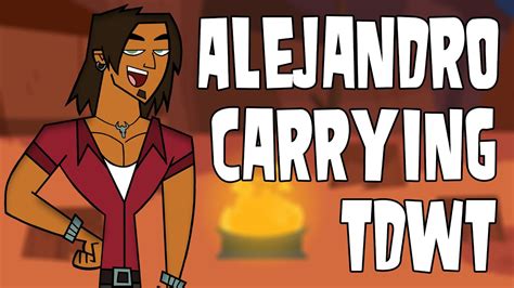 Alejandro Carrying Total Drama World Tour Youtube