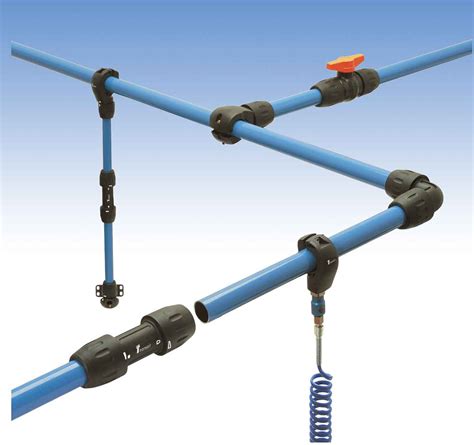 The compressed air pipe routing, design and dimensions are important factors for the efficiency, reliability and cost of compressed air production. Advanced Air Pipe Systems