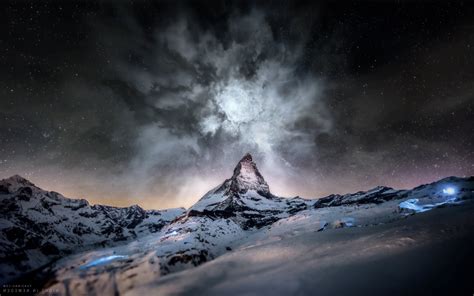 Mountain Matterhorn Nature Wallpapers Hd Desktop And