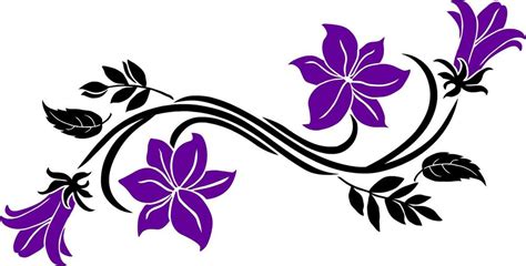 A tribal wolf tattoo is a great idea if you want a black tattoo with simple lines. Blume Blumenranke Lilie Tribal Aufkleber Wandtattoo ...