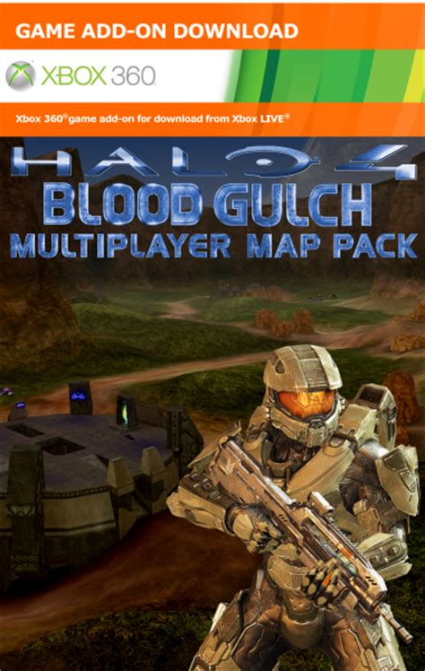 Halo 4 Blood Gulch Dlc Xbox 360 Box Art Cover By Mikeyplater