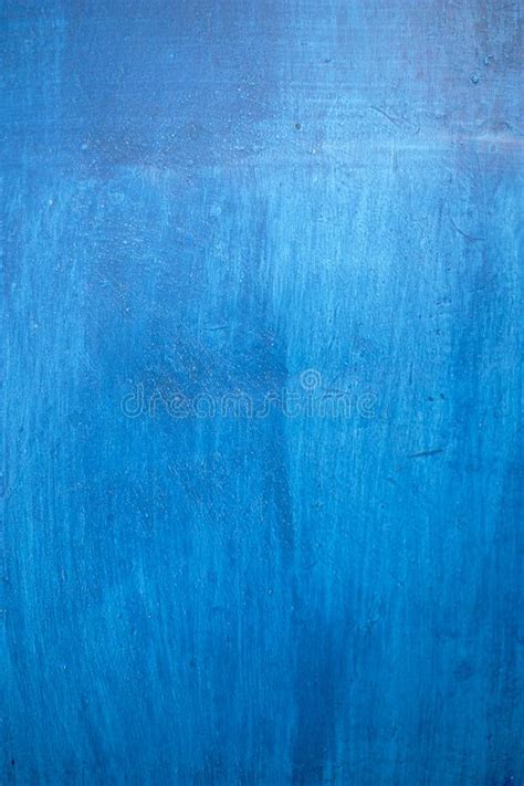 Beautiful Blue Painted Grunge Wall Texture Different Blue Tones Stock