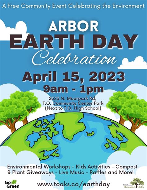 2023 Arborearth Day Celebration At The Thousand Oaks Community Center