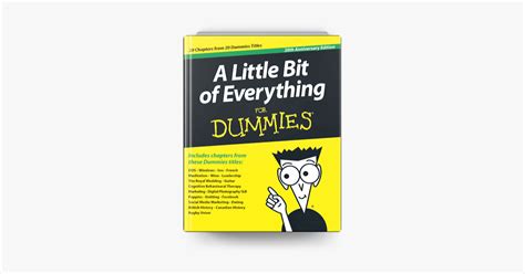 ‎a Little Bit Of Everything For Dummies On Apple Books