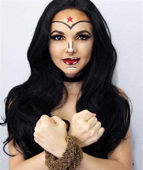 Wonder Woman Halloween Makeup Dccomics Hairbyelena Halloween