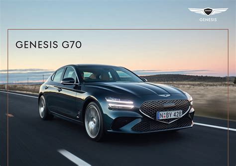 Mark Bramley — Genesis G70 Brochure Mark Bramley