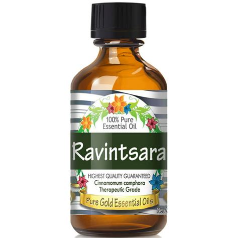 Pure Gold Ravintsara Essential Oil 100 Natural And Undiluted 60ml