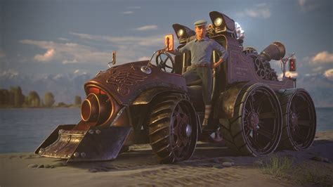 Steampunk Truck Finished Projects Blender Artists Community
