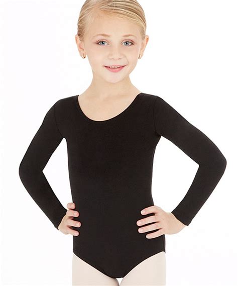 Another Great Find On Zulily Capezio Black Long Sleeve Leotard
