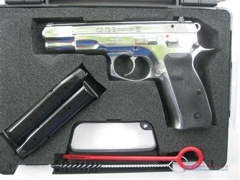 Cz 75b 9mm High Polished Stainless 16 Rd 91108 For Sale