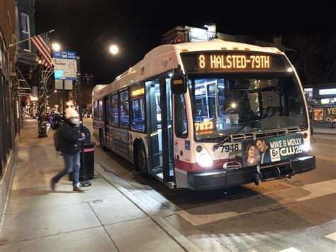 Nova Bus LFS working the CTA #8 route in Chicago : r/bus
