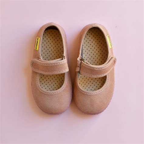 Merceditas Pez Suede Nude Pez Amarillo Made In Spain