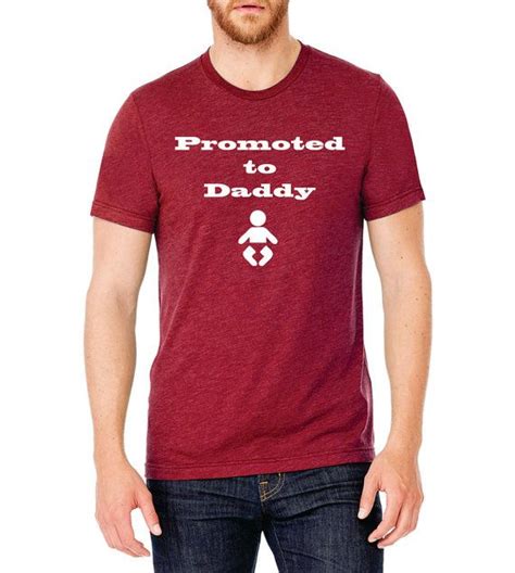 Dad To Be Funny Shirt Promoted To Daddy Father S Day Shirt New Dad