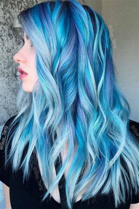 What better way to ring in the new season than if you also think that blue hair color will keep away the blues, we're here to help with the most comprehensive guide. 68 Daring Blue Hair Color For Edgy Women