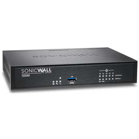 Sonicwall Tz350 Network Securityfirewall Appliance5 Port1000base