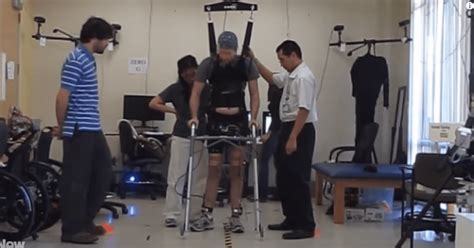 Paralysed Man Walks Again Using Knee Electrodes And Brain Power Metro