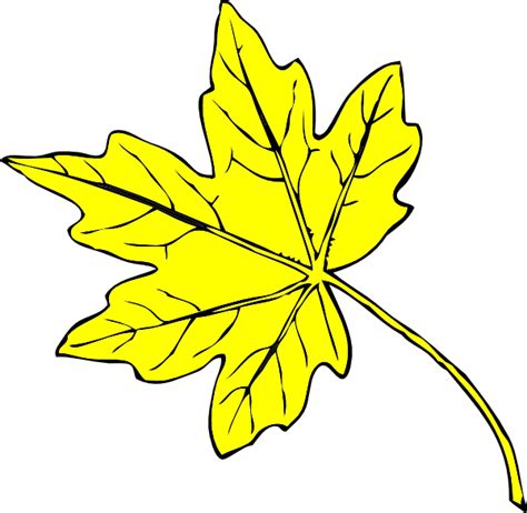 Yellow Leaf Clipart 20 Free Cliparts Download Images On Clipground 2024