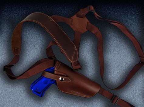 Barsony Brown Leather Vertical Shoulder Holster For Cz 75 75b 83 85 85b