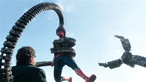 Doc Ock Attacks In New Spider Man No Way Home Images