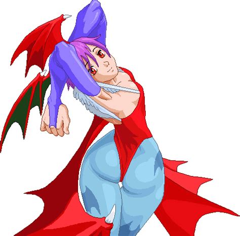 Lilith From The Darkstalkers Series Game Art Hq