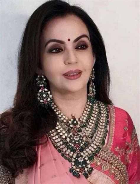 Nita Ambani Three Step Polki Set Jewellery Designs