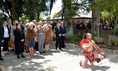 Prince Charles And Camilla Don Cloaks For Maori Ceremony In New Zealand