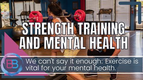 Strength Training And Mental Health Barbelles
